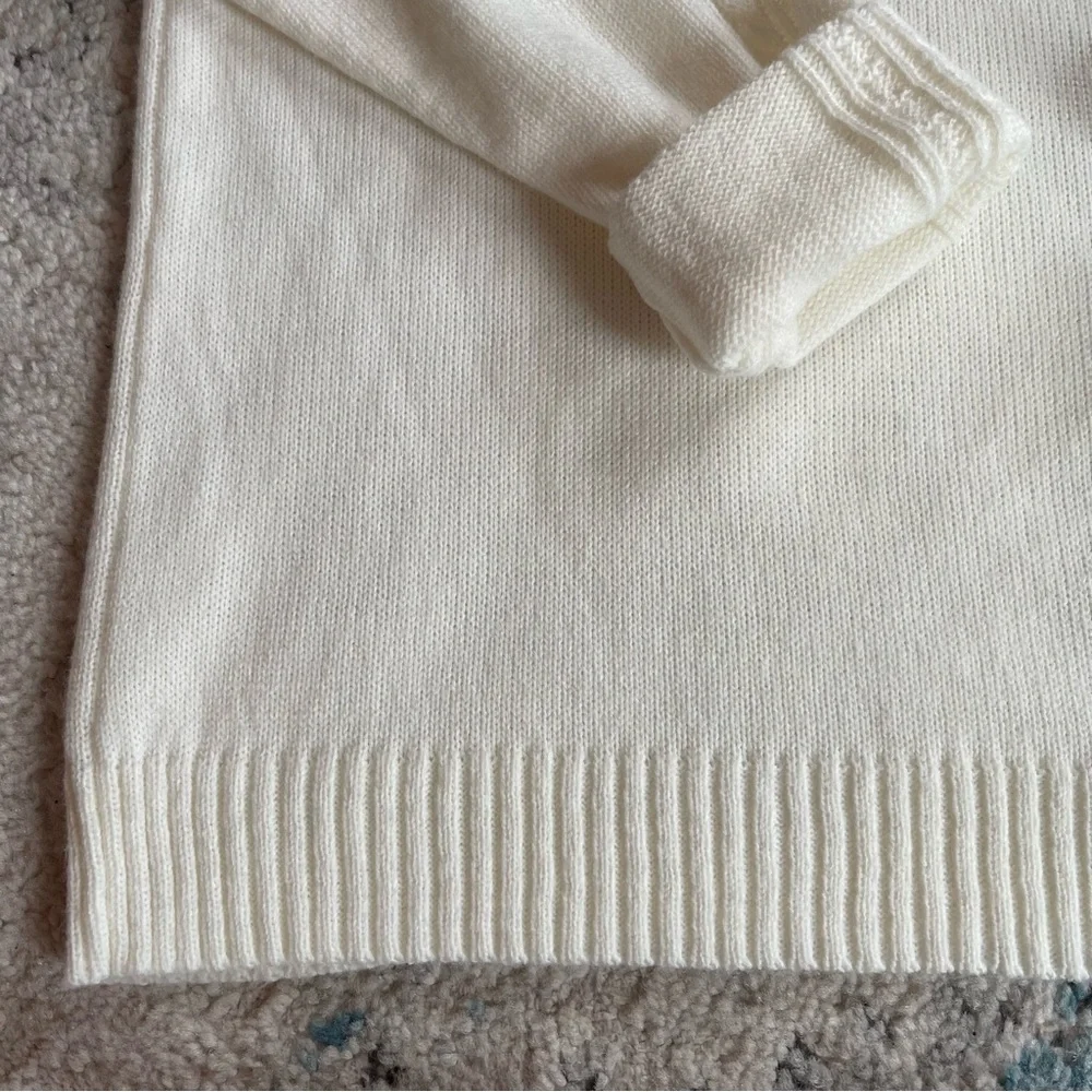 Beautiful vintage Blair off-white knitted sweater - Picture 10 of 12